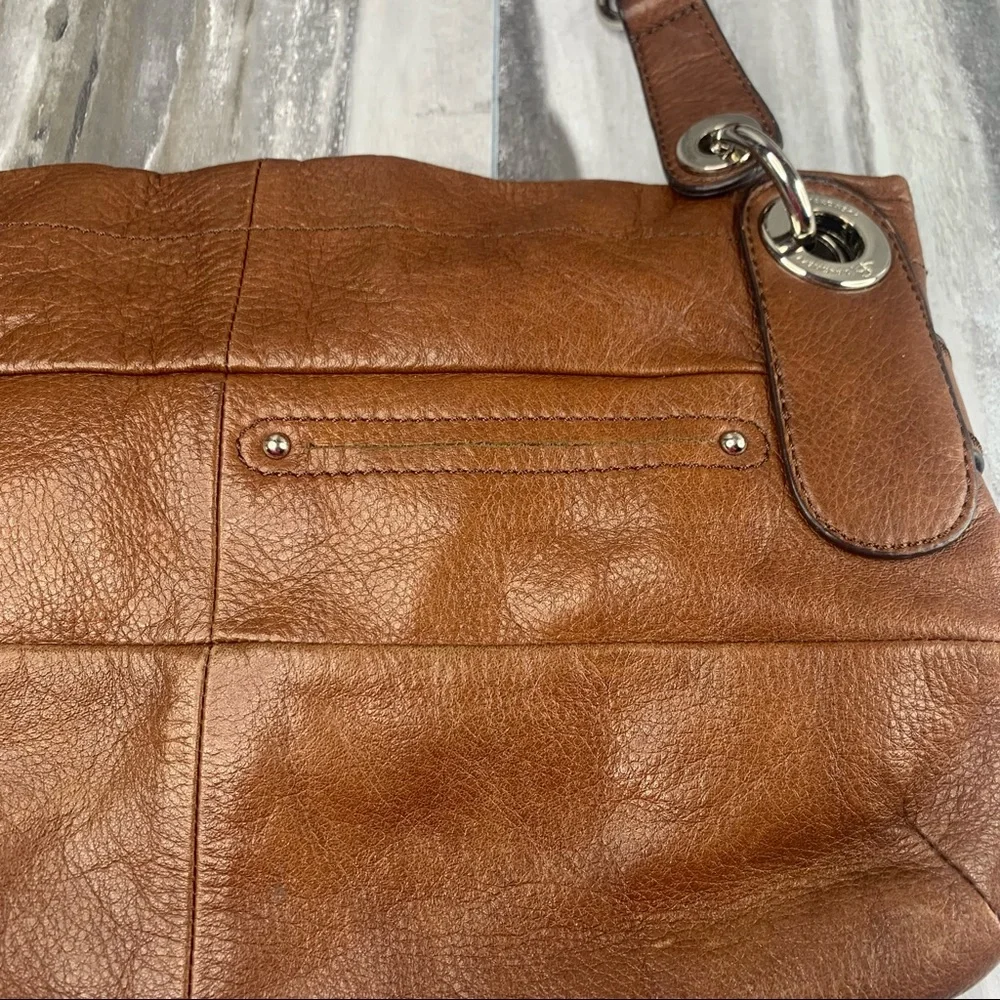 B. Makowsky Brown Super Soft Leather Some Wear - Picture 8 of 12